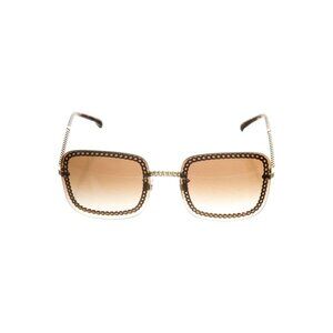 A-3. Chanel Square Chain Sunglasses 4244